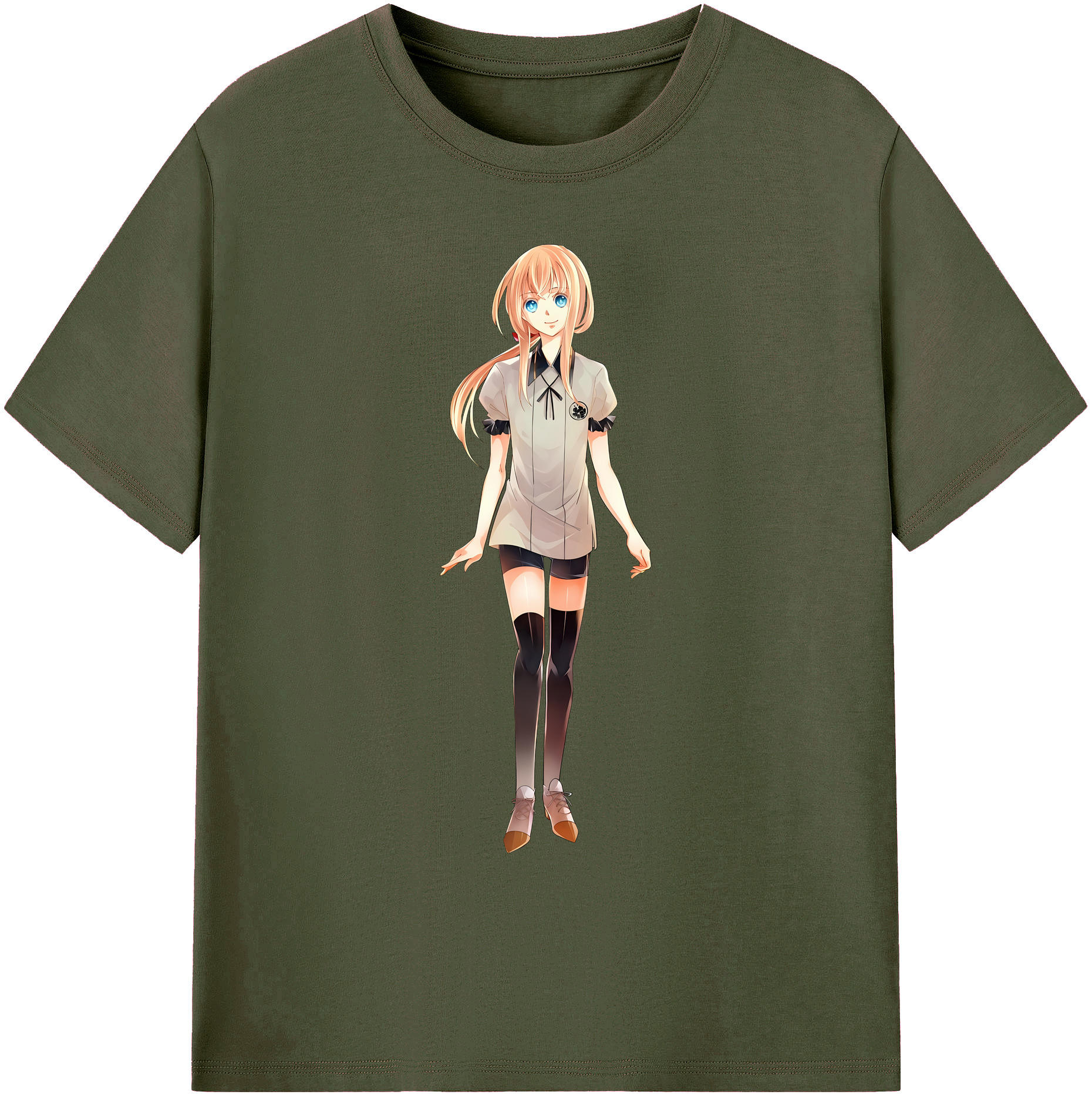 （画像用） 刀剣乱舞 Touken Ranbu 綿100％ メンズ半袖Tシャツ｜肌触りやわらか＆通気性